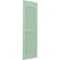 Ekena Millwork 18W x 65H Americraft Two Equal Louver Exterior Real Wood Shutters, Seaglass, PR RW101LV18X65SGH - alternate 8